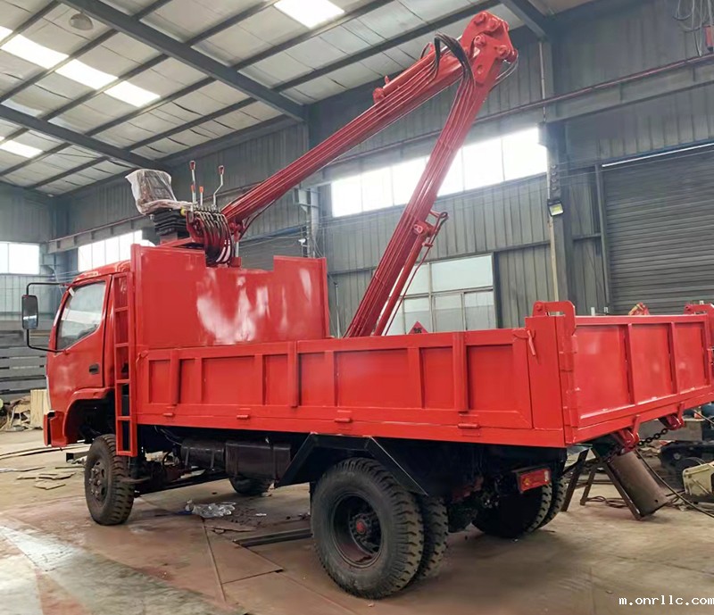 四不像随车抓挖一体机