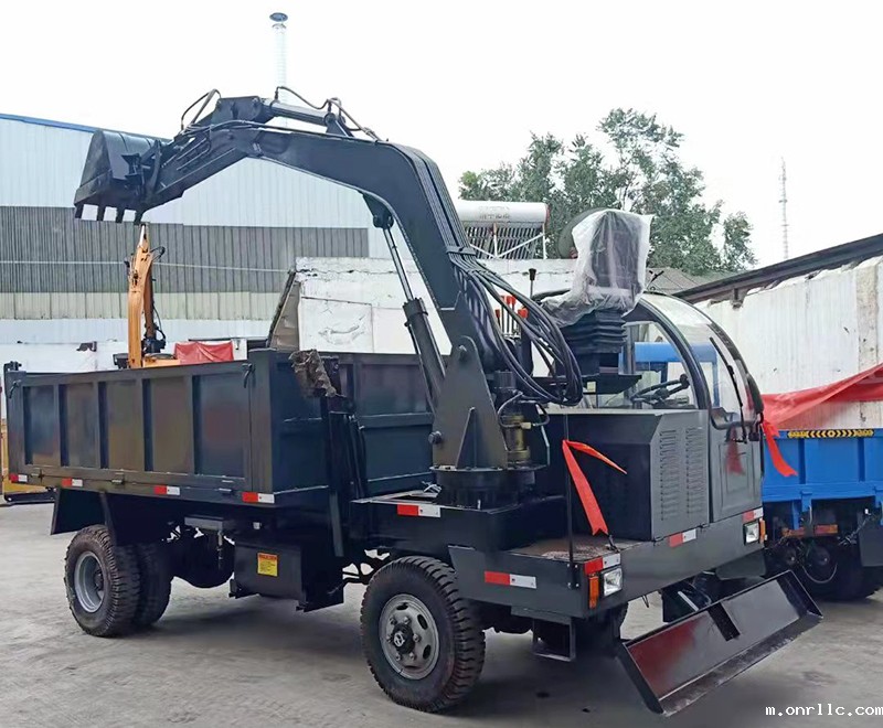 四不像随车挖机