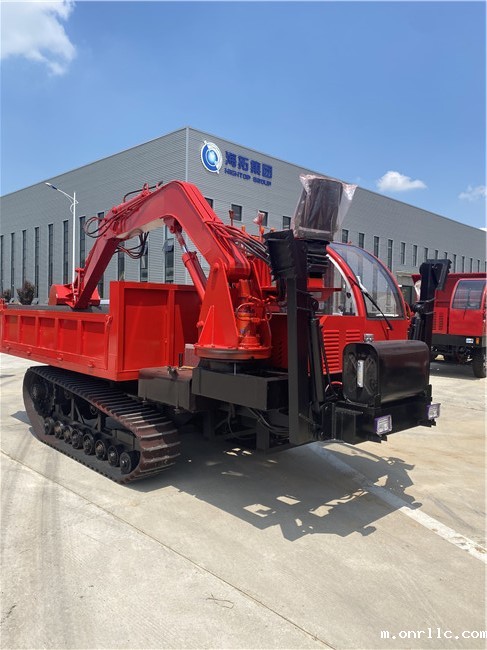 8吨履带式随车挖